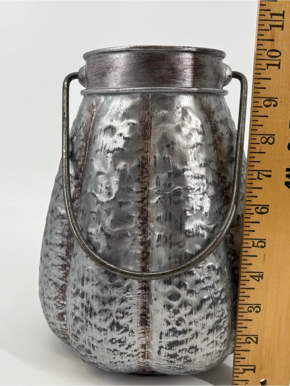 Hobby Lobby Black & Silver Halloween Pumpkin Décor Duo